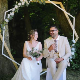 Cérémonie dans les bois